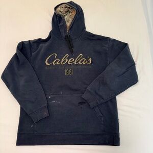 Cabela's Vintage Distressed Hoodie